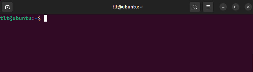 Open the terminal in Ubuntu  24.04