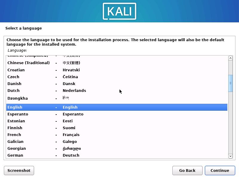 Install Kali Linux 2024.2