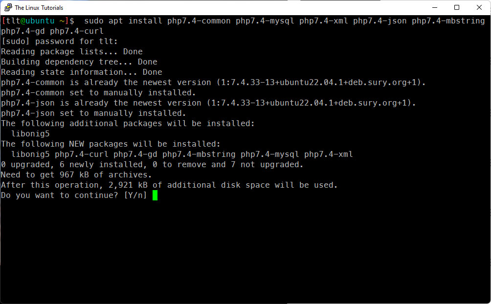Install PHP Extensions in Ubuntu 22.04