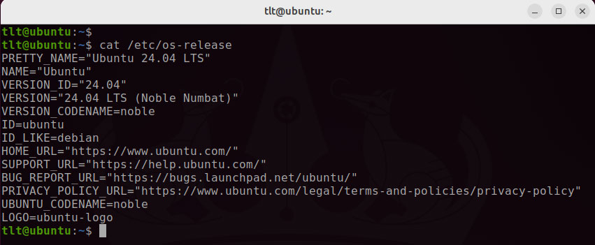 Using /etc/os-release